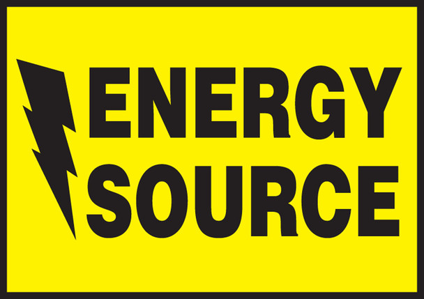 Lockout / Tagout Safety Labels 3 1/2" x 5" Adhesive Vinyl 5/Pack - LLKT504VSP