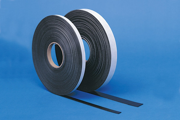 Write-On Magnetic Label Roll: 1 Inch White 1" x 50-ft 1/Roll - LMG151WT