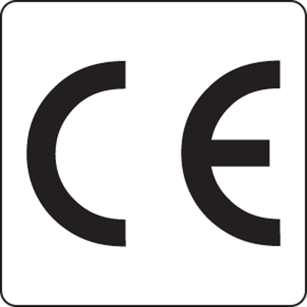 CE Mark Label: CE 1/2" x 1/2" / - LSCE133