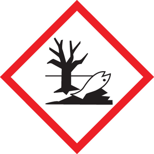 GHS Pictogram Label: Environment Aquatic Toxicity 4" x 4" / - LZH628PS5