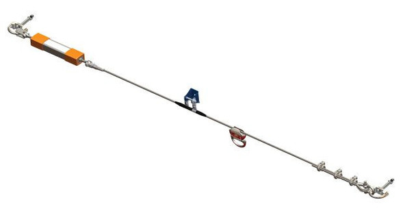 Miller Xenon Permanent Horizontal Lifeline Kits [30 FT - 510 FT]