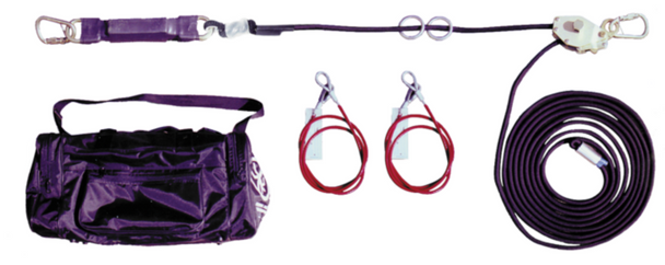 MSA Gravity Sure-Line Temporary Cable Horizontal Lifeline