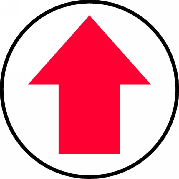 Slip-Gard Floor Sign: Arrow 8" Slip-Gard / - MFS811