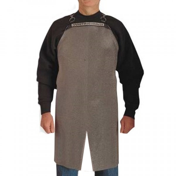 Stainless Steel Mesh Split Leg Apron 26"x34" - A2640 S/L