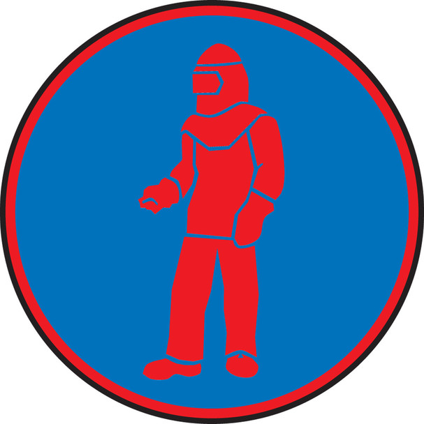 HAZARD SYMBOLS 24" Plastic-Lite 1/Each - MPG343PL