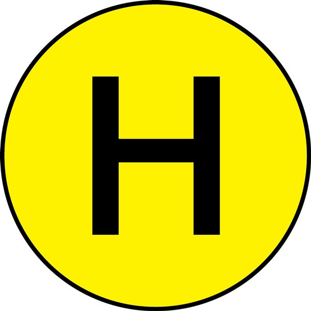 CHEMICAL AGENT SYMBOLS 24" Plastic-Lite 1/Each - MPG635PL