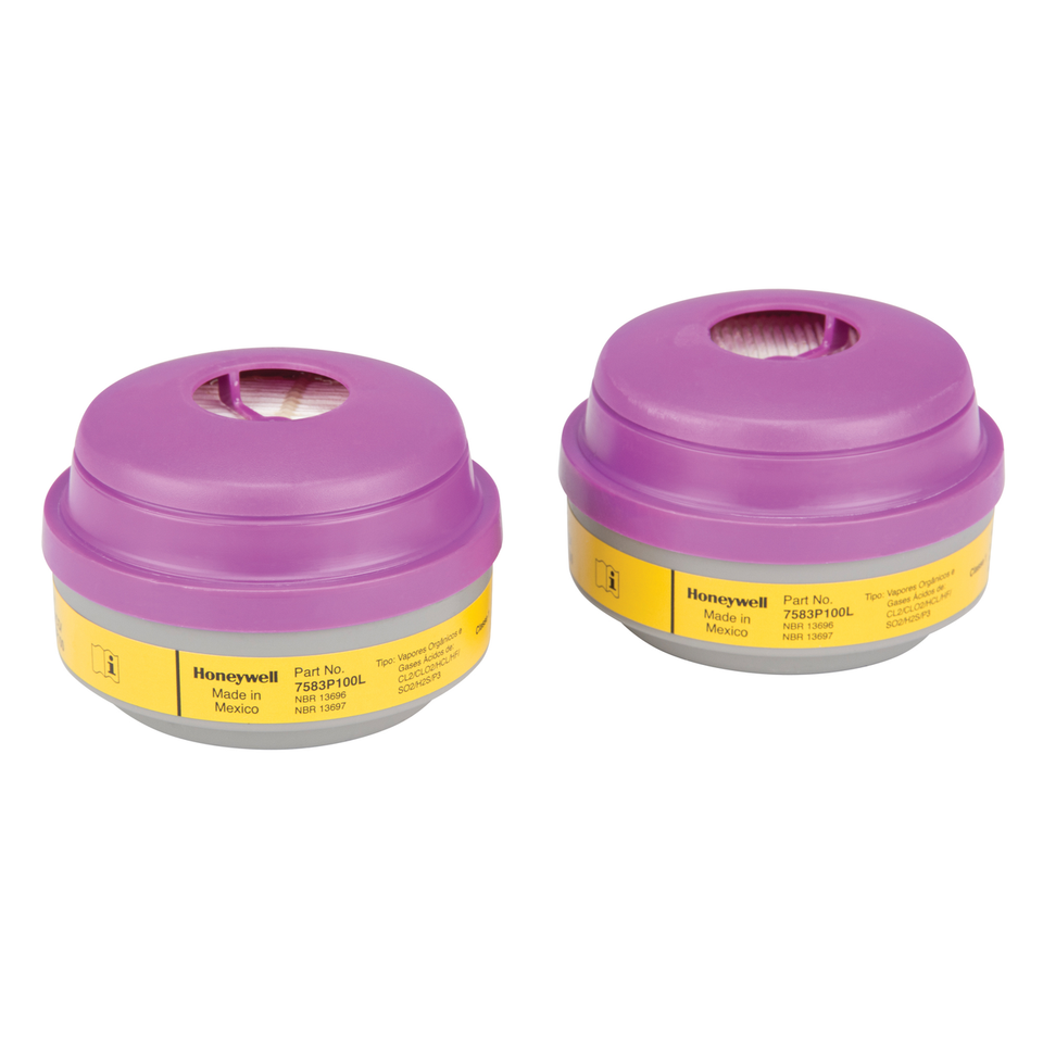 Honeywell North Defender Multi Purpose W P100 Filter 2pack 75scp100l Jendco Safety Supply 4904