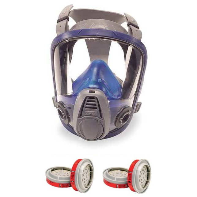 MSA Advantage 1000 Riot Control Gas Mask w/Canister [S, M, L] - Jendco ...