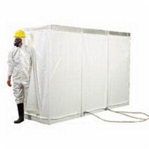 D-Con 3 - 77" Disposable Decontamination Shower & Airlock Enclosure