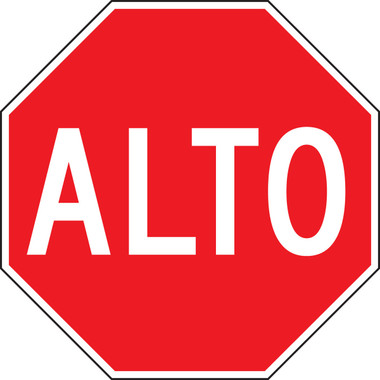 STOP アルミサイン STOP SIGN Aluminum Reflective STOP Sign 30
