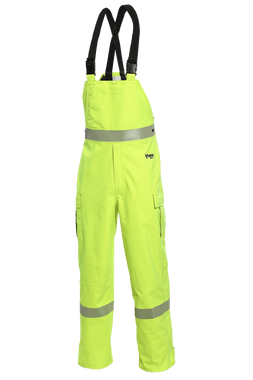 DRIFIRE HYDROflash Hi-Vis FR Rain Bib Class E