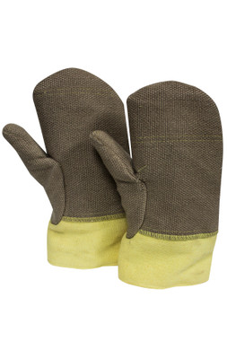 Image showcasing NSA Heavy Fiberglass Extreme Heat Lined Mitten - M60WHGH01213 - Jendco ...