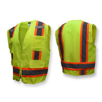 Radians SV62 Type R Class 2 Surveyor Heavy Duty Solid Twill Safety Vest