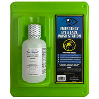 Radians 16oz Single Bottle Wall Mounted Eye Wash - REW16S