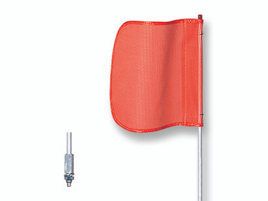 Warning Whip - General Purpose - 3' - Non-Lighted - 16" Orange Flag ...