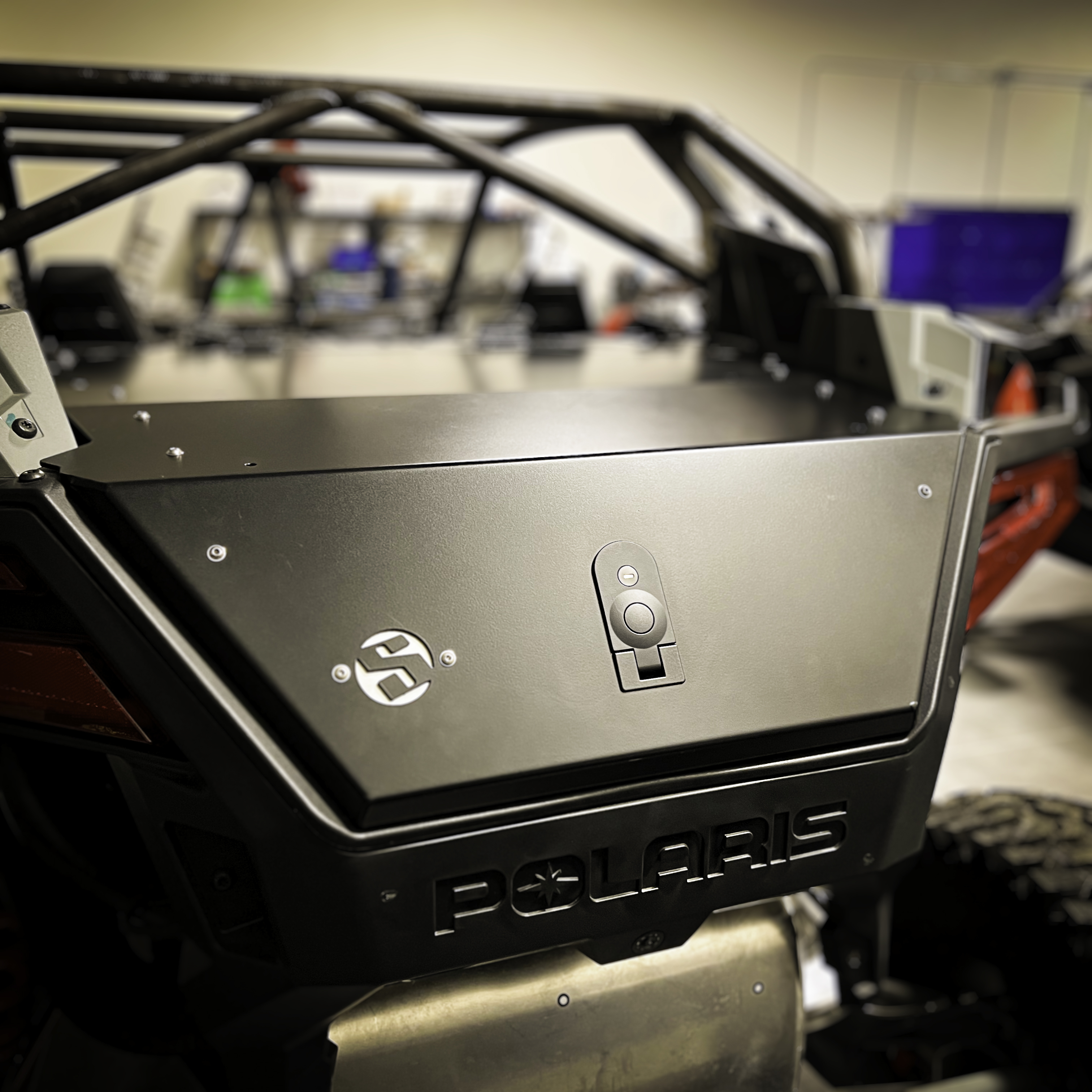 SDR Polaris Turbo R/Pro XP Rear Exhaust Cover - Fueled UTV