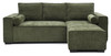 Harriet Corner Sofa Bed - Olive