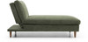 Brock Modular Sofa Bed (Chaise) - Olive