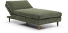 Brock Modular Sofa Bed (Chaise) - Olive