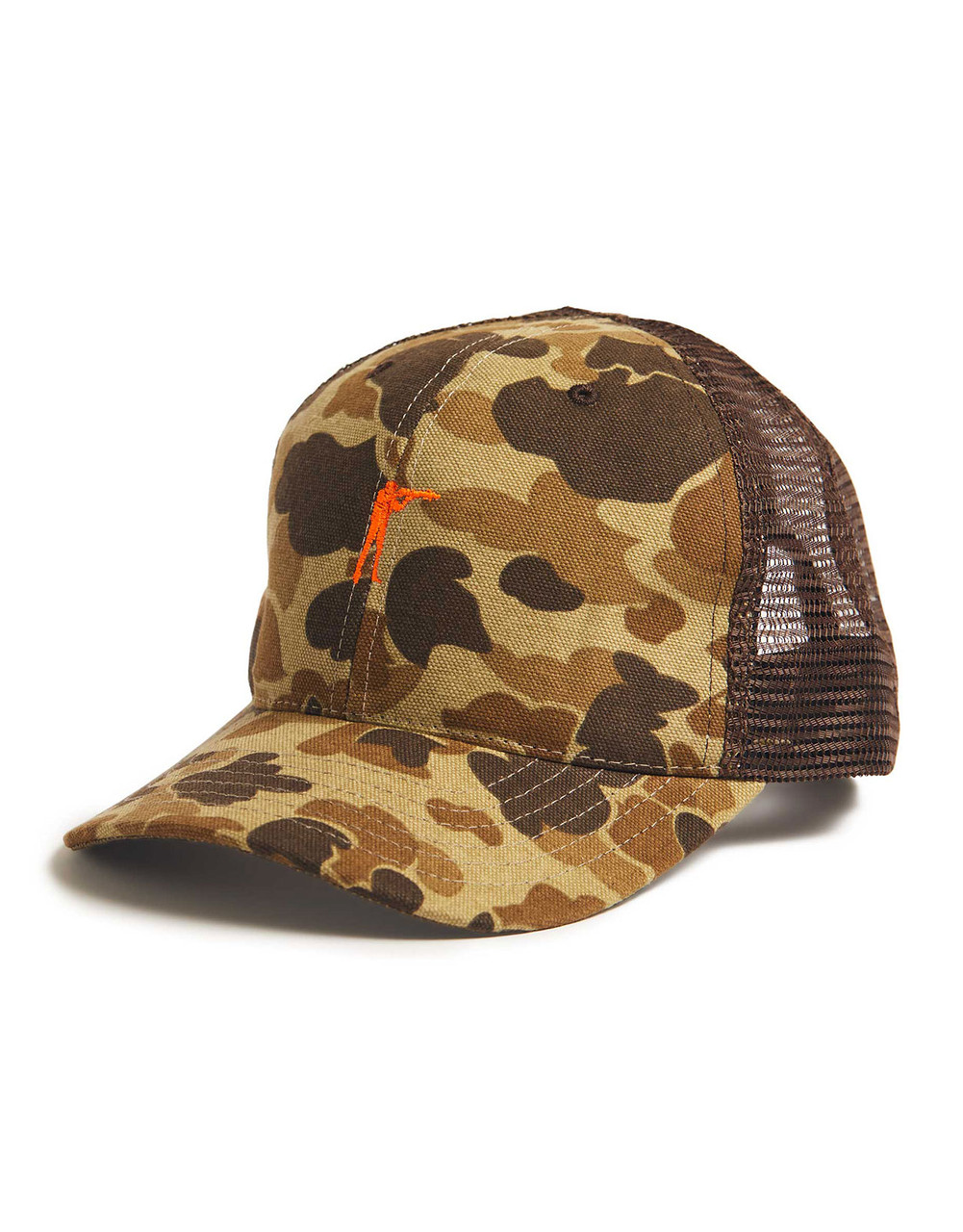 Original Camo Mesh Snapback Hat - Ball and Buck