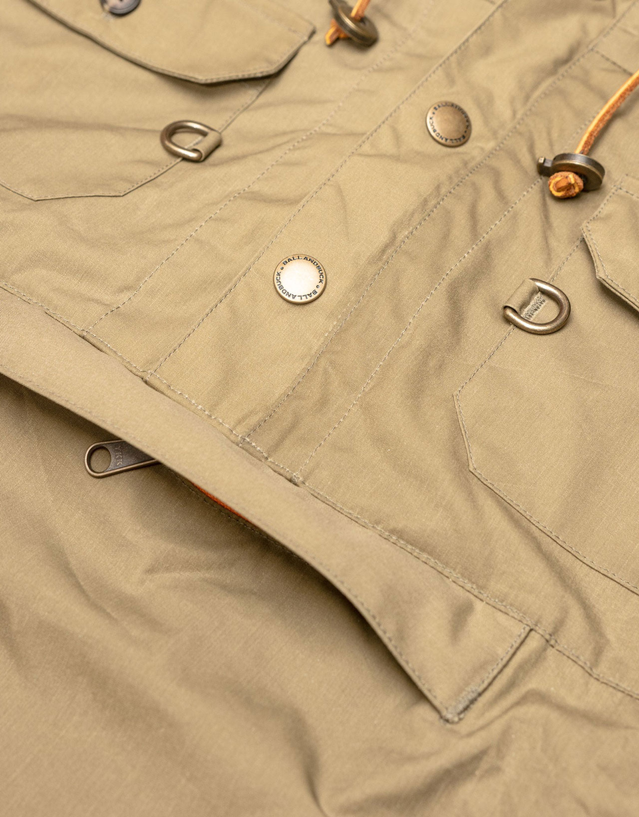 Waxed Cotton Anorak | Canvas Anorak | Ball and Buck