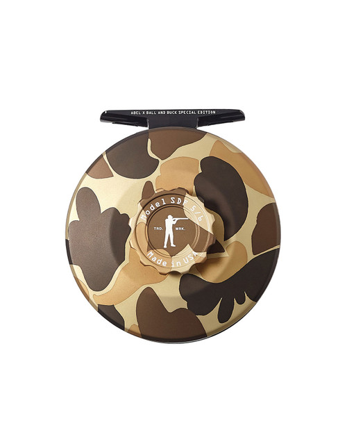 Abel x Ball and Buck Original Camo Fly Reel