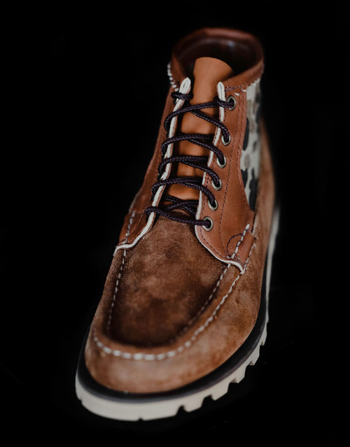 Russell Moccasin X Ball and Buck Trail Boots