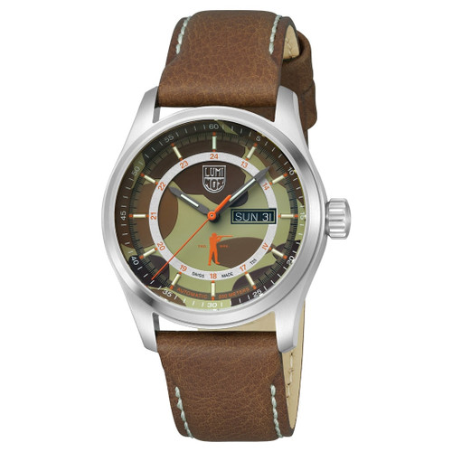 Luminox Automatic Field Watch in Original Camo - Ball and Buck - front