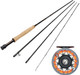 Ball and Buck - Special Edition Scott Centric Fly Rod and Abel Rove Fly Reel in Slate Grey Kit