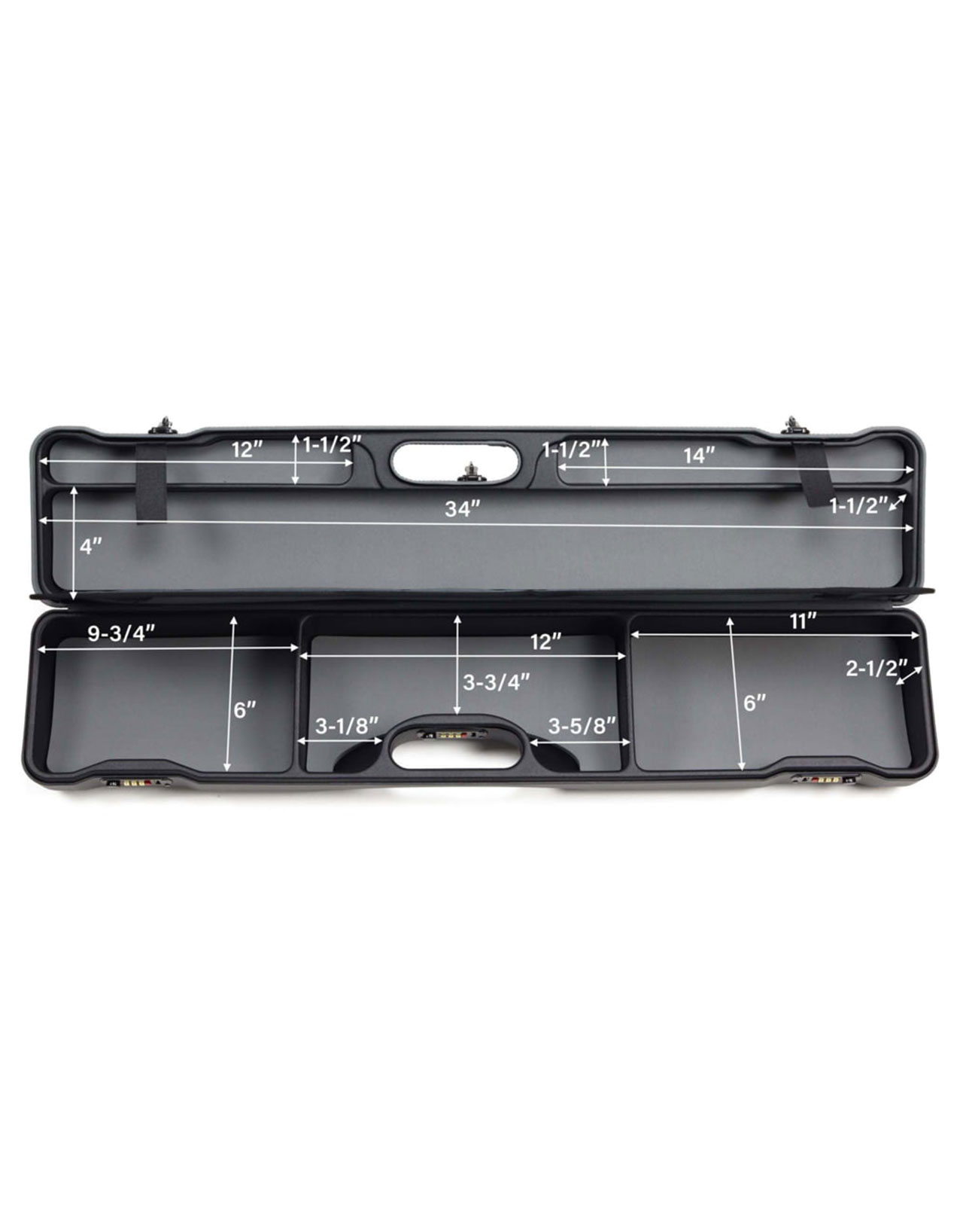 Sea Run Cases Riffle QR Daily ABS Rod Case