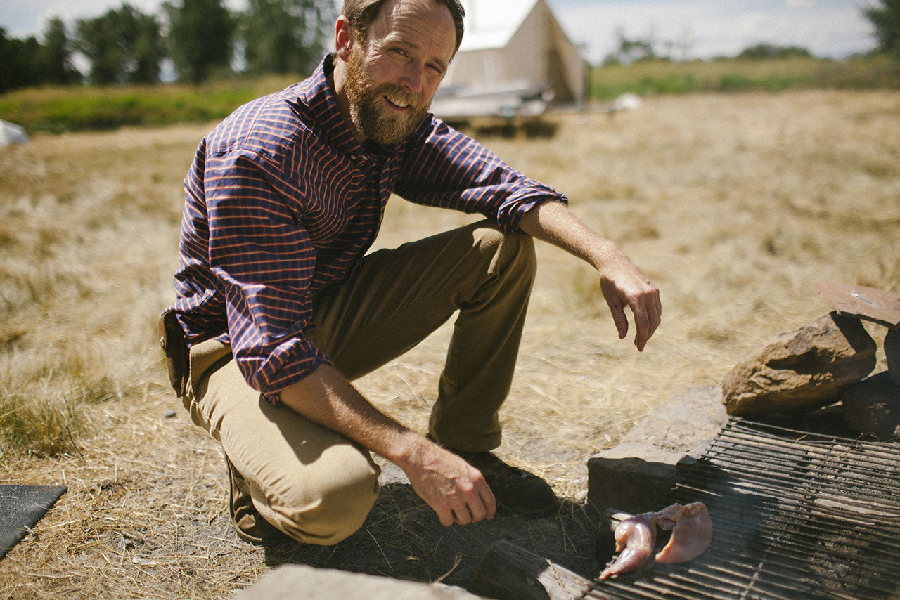 The 6 Point Pant, Khaki | Danner x Ball and Buck Boot | Ball and Buck x Buck Knife | The Hunter's Shirt, Woody