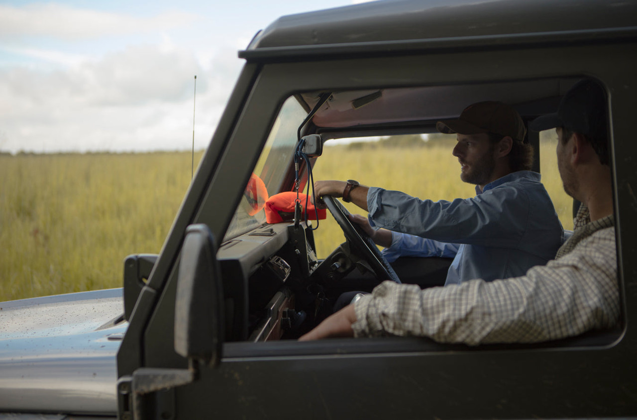 The Hunter's Shirt, Blue | Hunter's Shirt with Pocket, Shiloh