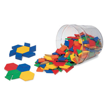 Translucent Hollow Pattern Blocks