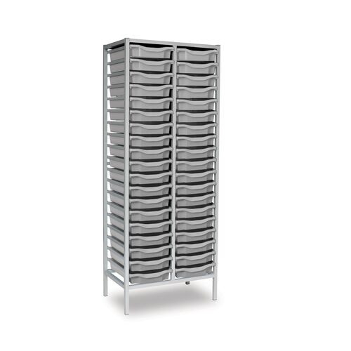 Storage Frame Types 38 Tray Tall Double Metal Storage Frame | EYR