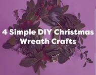 4 Easy Christmas & Advent Wreath Crafts for Kids