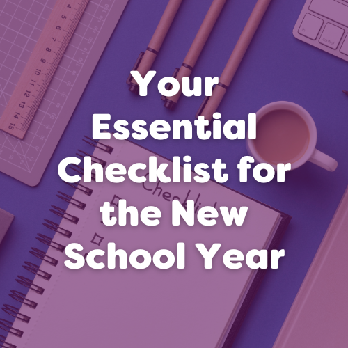 Early Years New School Year Checklist: Everything You Need for a Successful Start