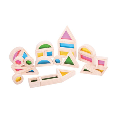 Mirror Blocks 24 Piece Set | Early Years Resources