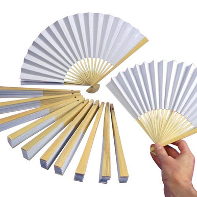 Paper Fans - Pack Of 12 | EYR