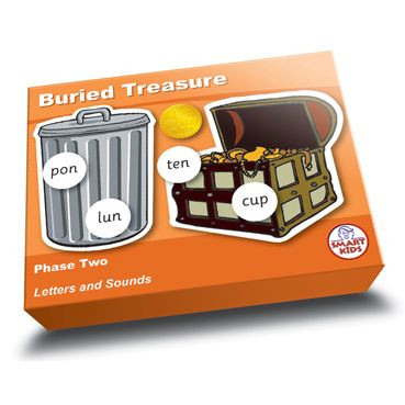 Buried Treasure Phase 2 Phonics Game | Early Years Resources