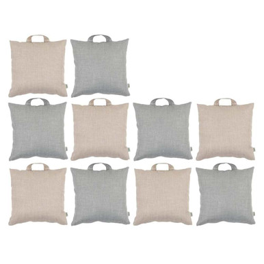 Point Square Grab Neutral Square Grab & Go Cushions | EYR
