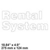 220022832: Aftermarket Yale Decal - Rental System-whi