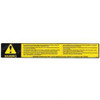 220087845: Aftermarket Yale Forklift Decal - Warning