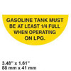 504804752: Aftermarket Yale Forklift Decal-Fuel Gaug