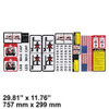 800048546: Aftermarket Totalsource Decal Kit - Universal