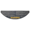 00590-41768-71: Aftermarket Toyota Forklift Decal - Tow Warning 00590-41768-71: Aftermarket Toyota Forklift Decal - Tow Warning