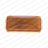 72-028-30: Taylor Dunn SIGNAL LIGHT AMBER RECT 12V