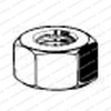 060021-096: Crown Forklift NUT - 1-12