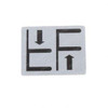 57891-15170-71: Aftermarket Toyota Forklift Decal - Side Shift