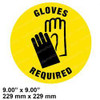 1256576: Aftermarket Totalsource Decal - Gloves Required