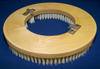 708031761: Clarke Aftermarket Brush, 17" .028 Nylon W/Lugs